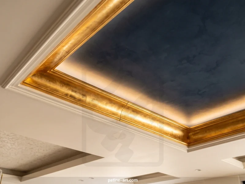 اجرای ورق طلا روی دیوار و گچبری، راهنمای کامل + قیمت 1405
