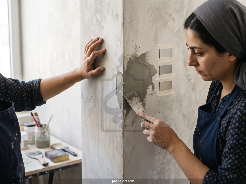 ترمیم میکروسمنت | اجرای میکروسمنت با متریال خارجی و 24 ماه ضمانت